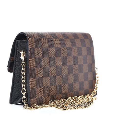 louis vuitton vavin chain wallet damier ebene|louis vuitton multiple wallet price.